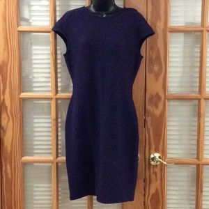 St.John Sz 8 Sleeveless Wool Dress